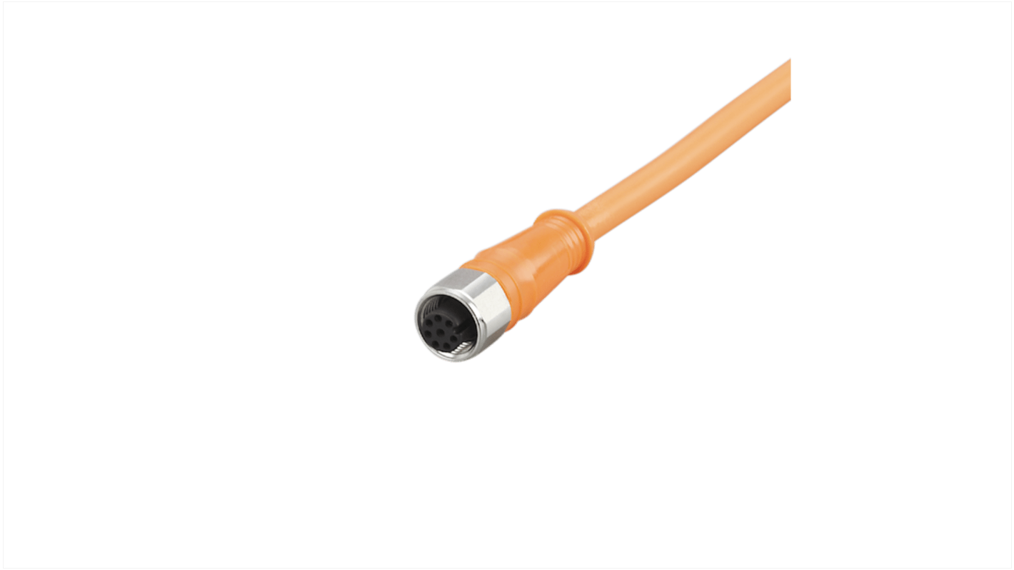 ifm electronic Straight Female 1 way M12 to Unterminated Actuator/Sensor Cable, 25m