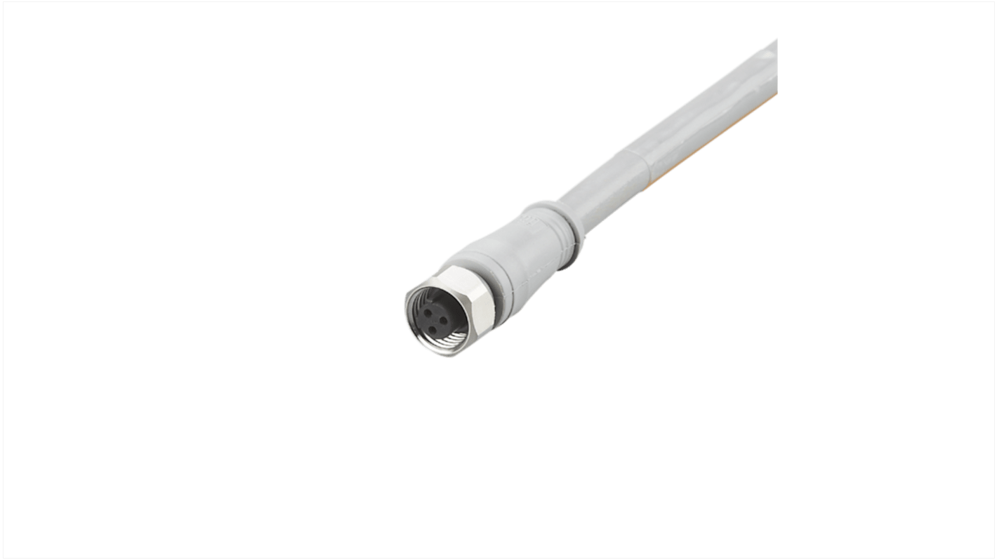 Kabel do siłownika/czujnika Złącze A Okrągłe 1/2 cala liczba rdzeni 3 długość 5m Rodzaj A Żeńskie