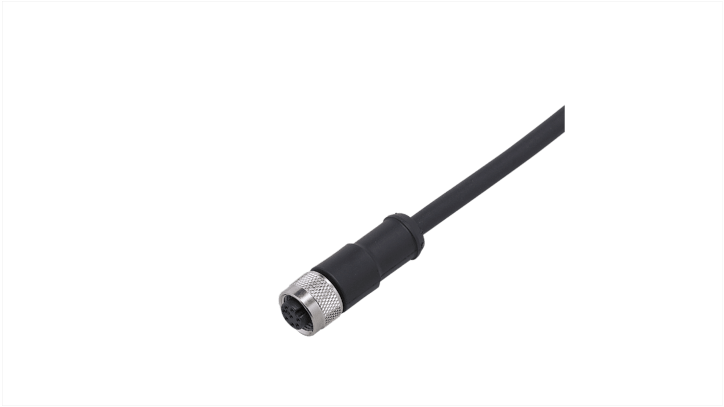 ifm electronic E207 Serien 7 leder M12 til Utermineret Aktuator/sensor kabel, 2m kabel