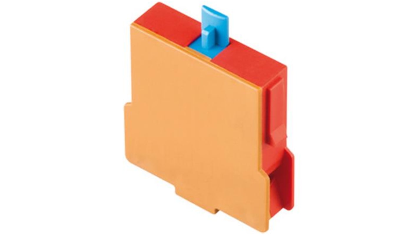 HARTING 09454530300 Series Contact Block for Use with Push Button, 5V, 1 NO + 1 NC