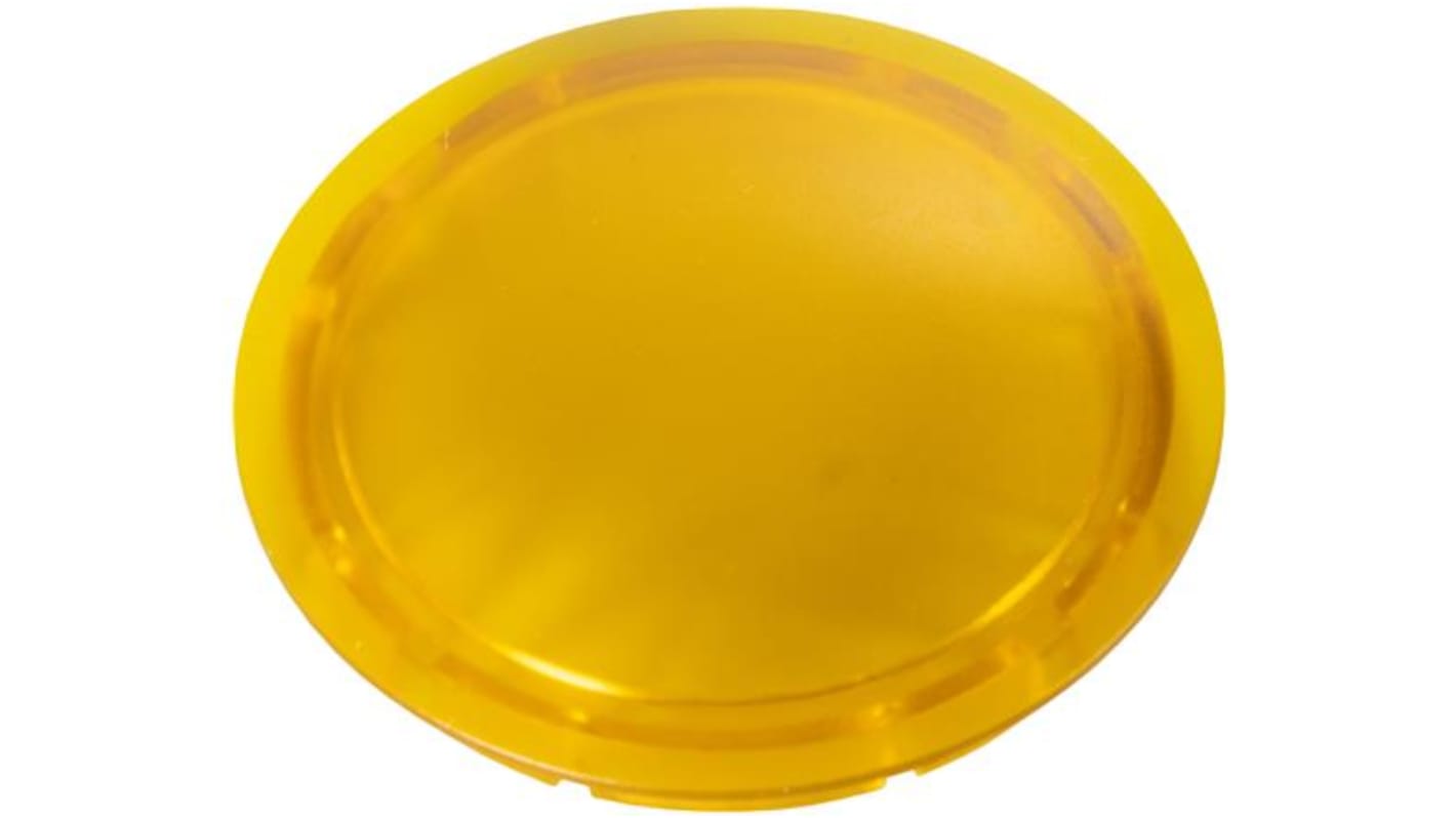 HARTING Yellow Push Button Cap for Use with Pilot Light