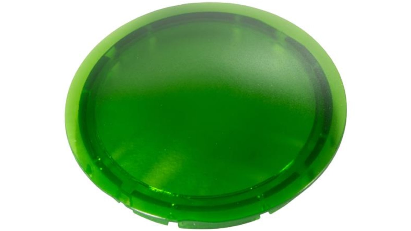 HARTING Green Push Button Cap for Use with Pilot Light
