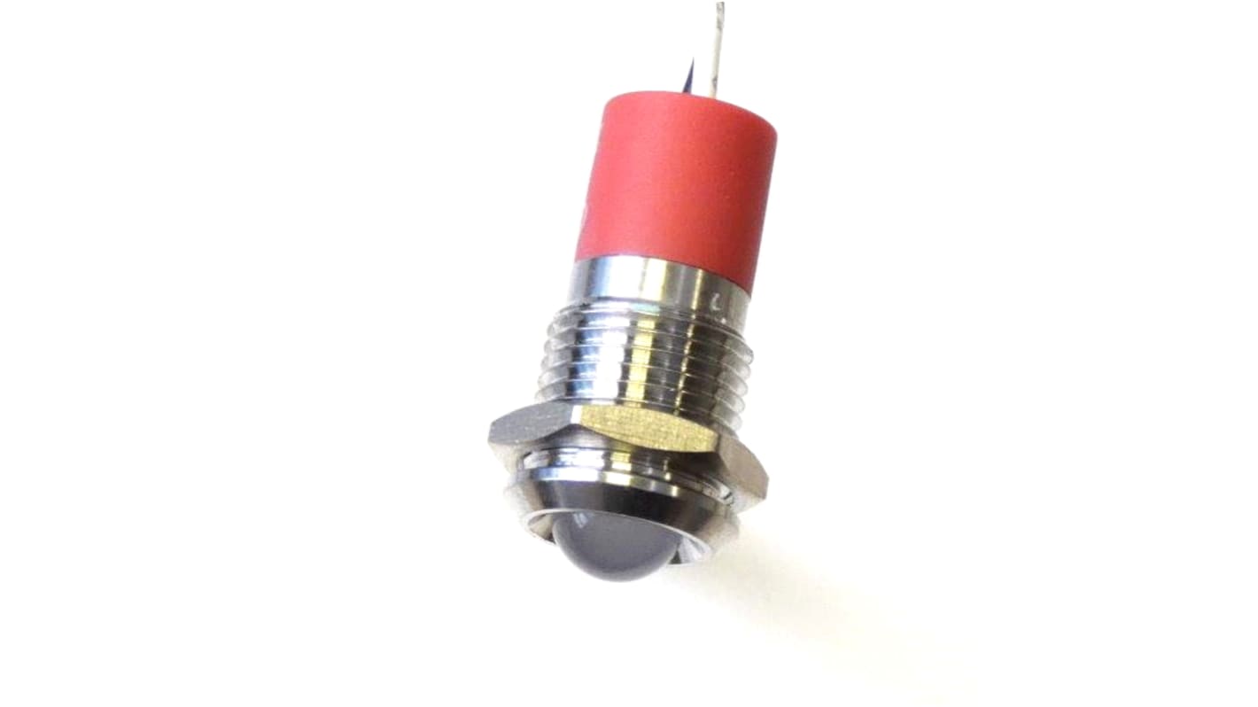 CML Innovative Technologies 白色LED面板LED, 240V, Φ12mm安装孔, 引线端接, IP67, PL12SL系列