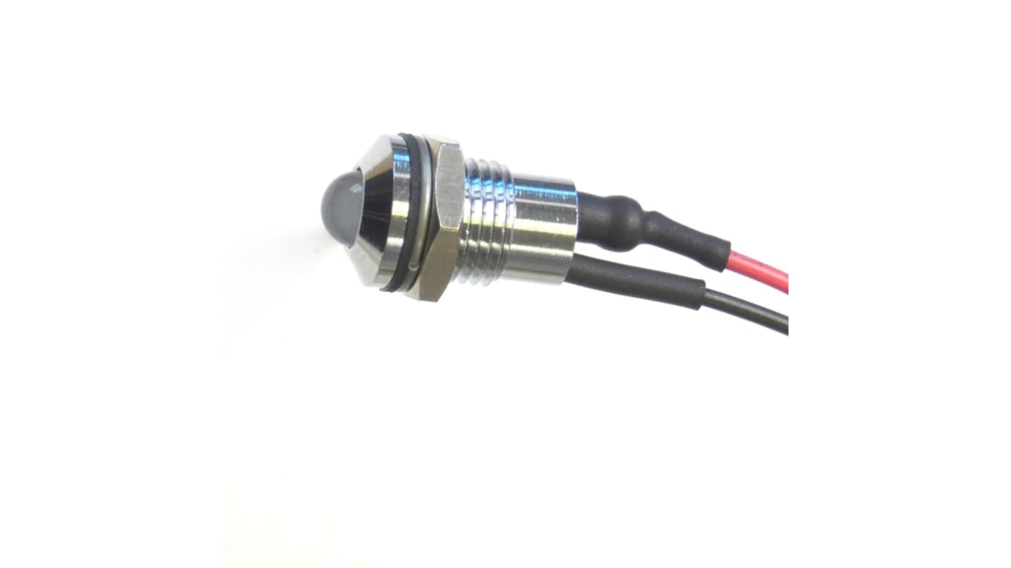 CML Innovative Technologies 1904X00XWE Series Green, Red Panel Mount Indicator, 2 → 2.2V, 8mm Mounting Hole