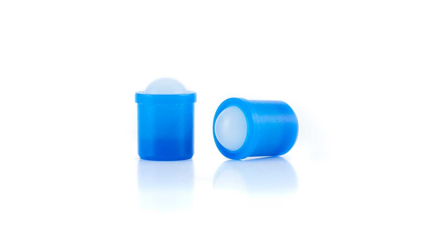 RS PRO Acetal Ball & Spring Plunger, 6mm Long