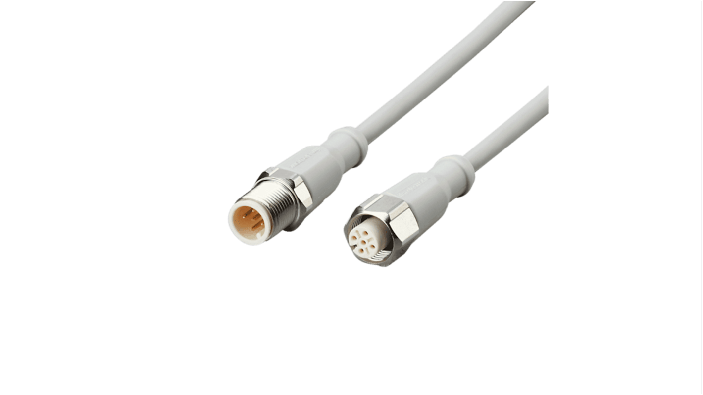 Kabel komunikacyjny ze złączem Złącze M12 liczba rdzeni 5 długość 10m Rodzaj A Męskie Złącze B Złącze M12