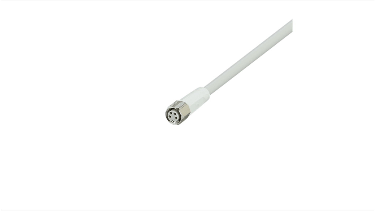 Kabel komunikacyjny Złącze A M8 liczba rdzeni 4 długość 2m Rodzaj A Żeńskie Złącze B M8