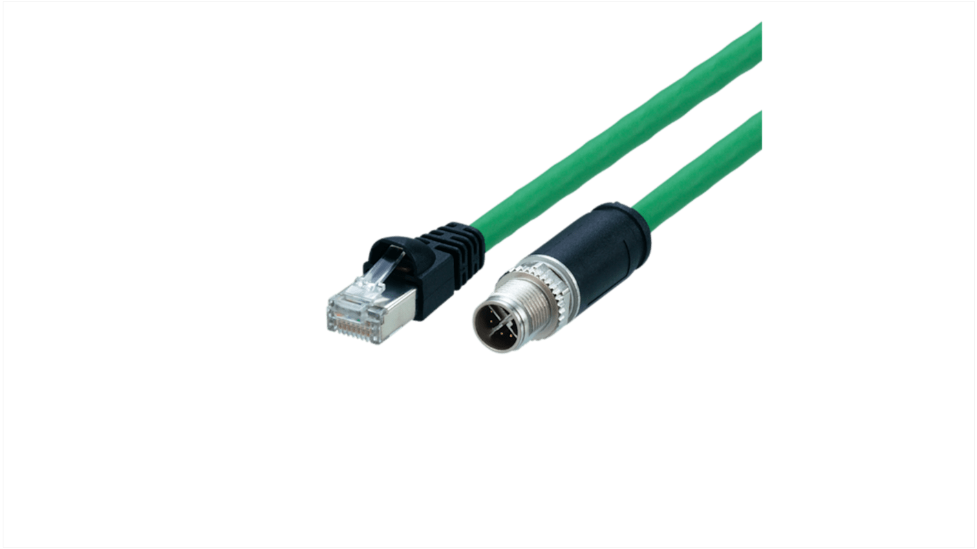 Kabel Ethernet długość 5m Z zakończeniem ifm electronic Poliuretan