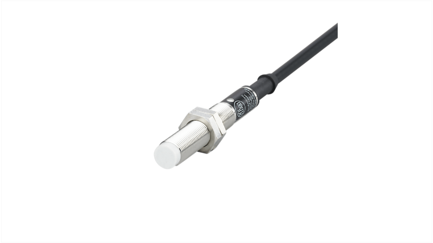 Rs-Online Sensore di prossimità induttivo Cilindro filettato ifm electronic M12 rilevamento 4 mm 20 → 250 V ca