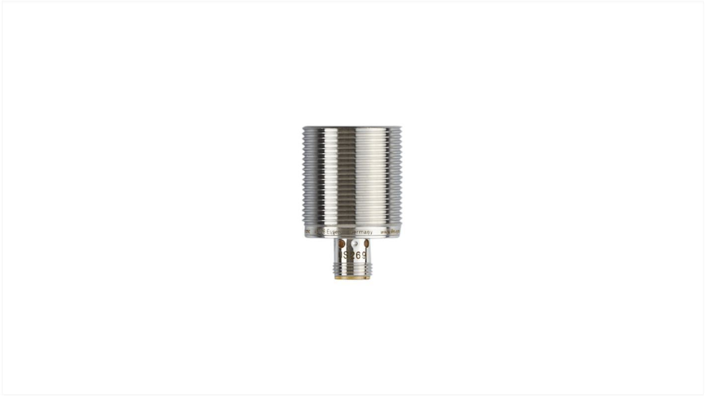 Rs-Online Sensore di prossimità induttivo Cilindro filettato ifm electronic M30 rilevamento 15 mm 10 → 30 V CC