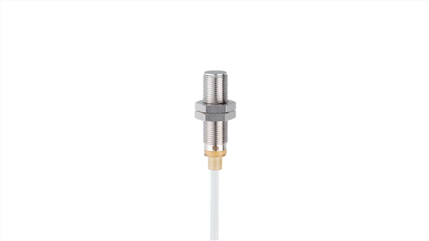 Rs-Online Sensore di prossimità induttivo Cilindro filettato ifm electronic M12 rilevamento 4 mm 10 → 30 V CC