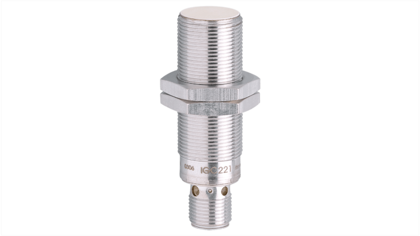 Rs-Online Sensore di prossimità induttivo Cilindro filettato ifm electronic M18 rilevamento 8 mm 26 5 → 31 6 V dc