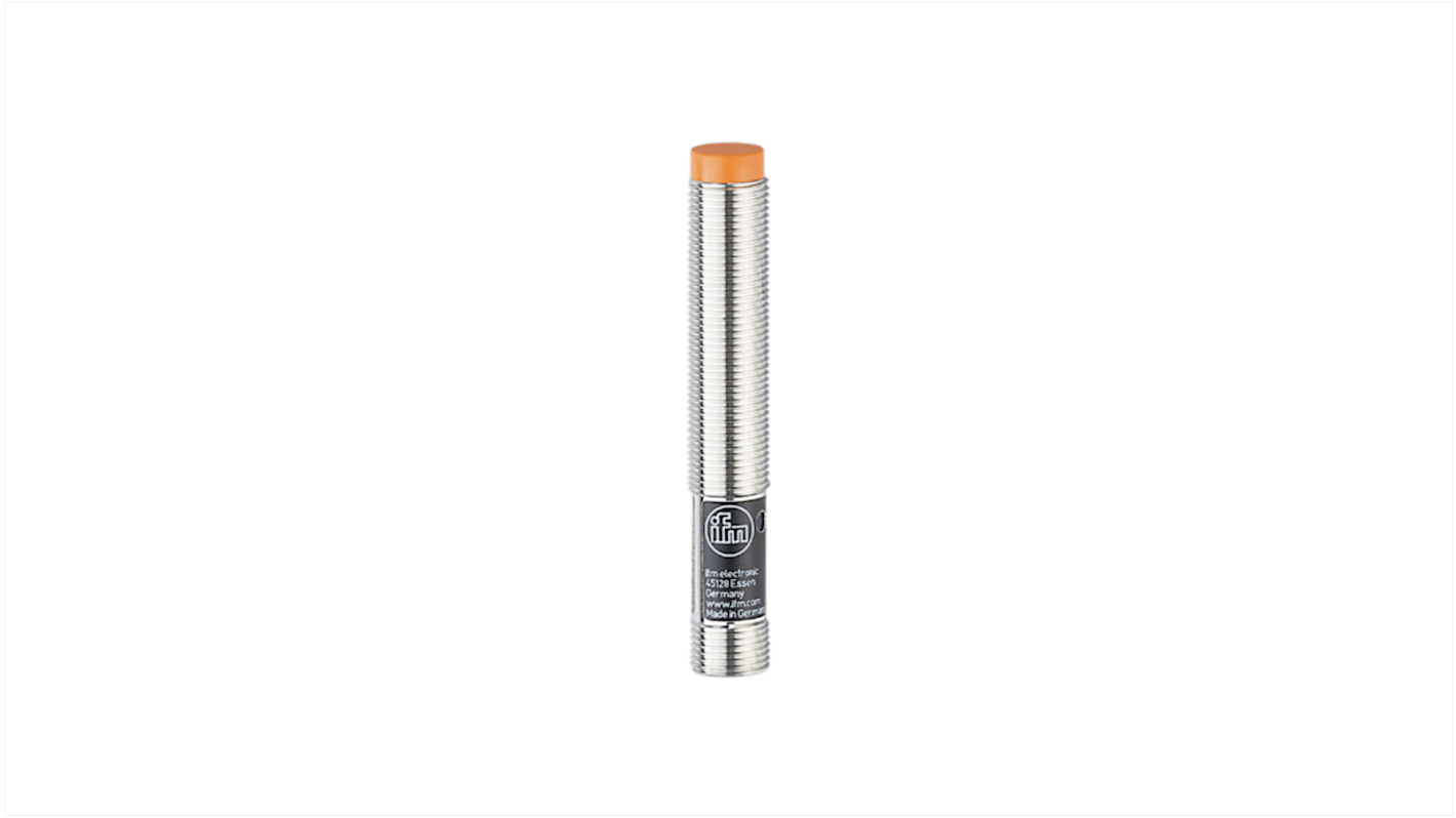 Rs-Online Sensore di prossimità induttivo Cilindro filettato ifm electronic M12 rilevamento 4 mm 20 → 250 V ca