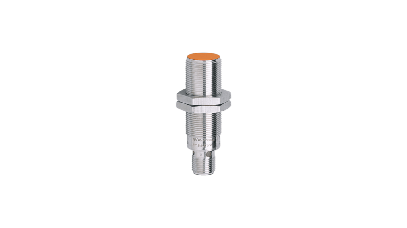 Rs-Online Sensore di prossimità induttivo Cilindro filettato ifm electronic M18 rilevamento 0 5 → 5 mm 15 → 30 V