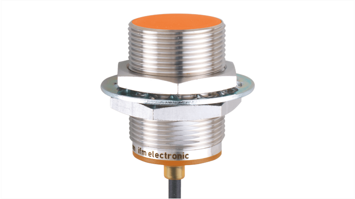 Rs-Online Sensore di prossimità induttivo Cilindro filettato ifm electronic M30 rilevamento 15 mm 10 → 30 V CC