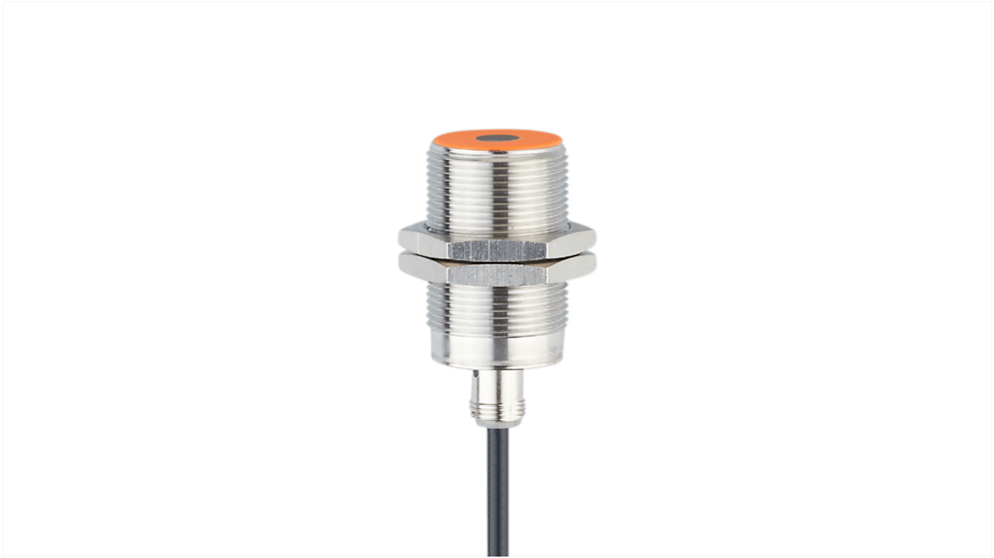 Rs-Online Sensore di prossimità induttivo Cilindro filettato ifm electronic M30 rilevamento 10 mm 10 → 30 V CC
