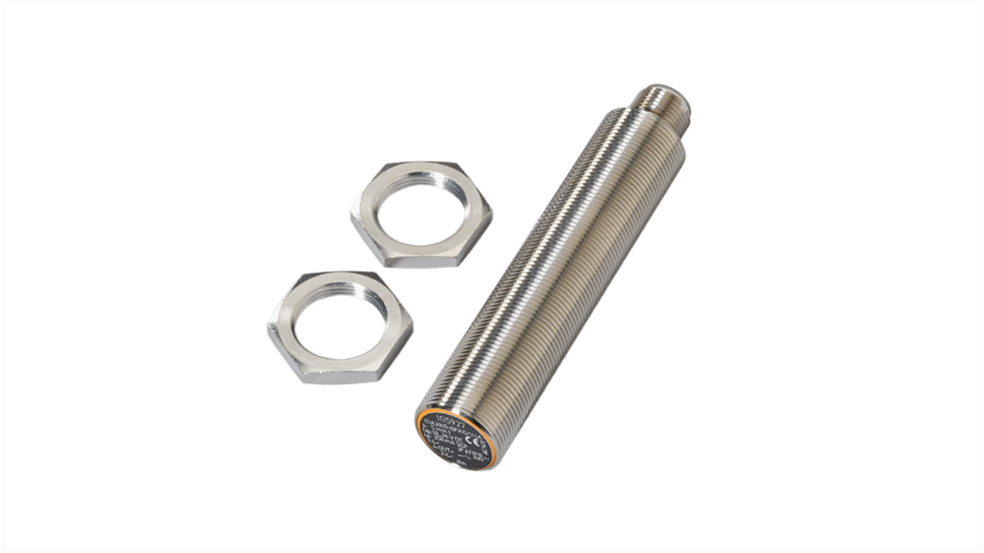 Rs-Online Sensore di prossimità induttivo Cilindro filettato ifm electronic M18 rilevamento 5 mm 10 → 36 V CC