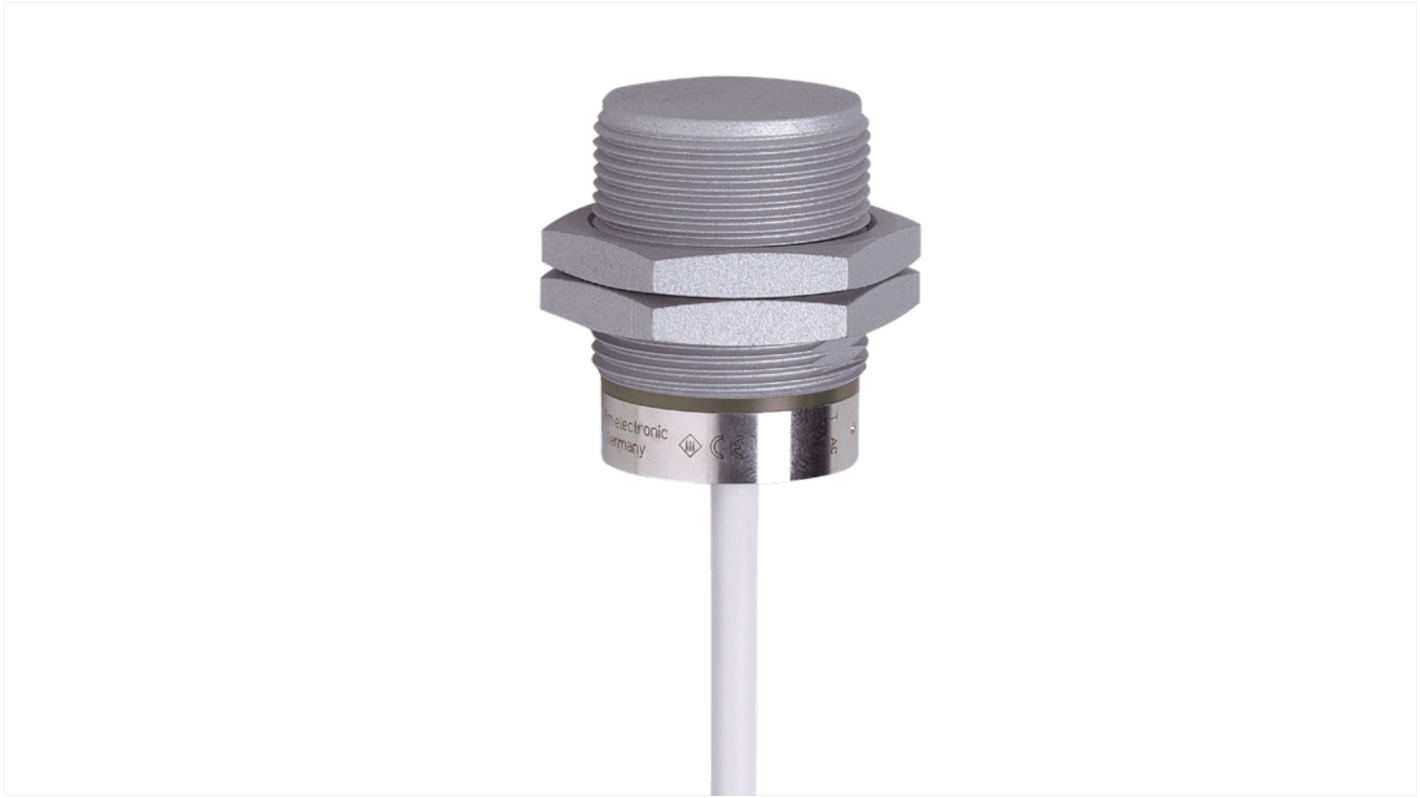 Rs-Online Sensore di prossimità induttivo Cilindro filettato ifm electronic M30 rilevamento 12 mm 10 → 36 V CC