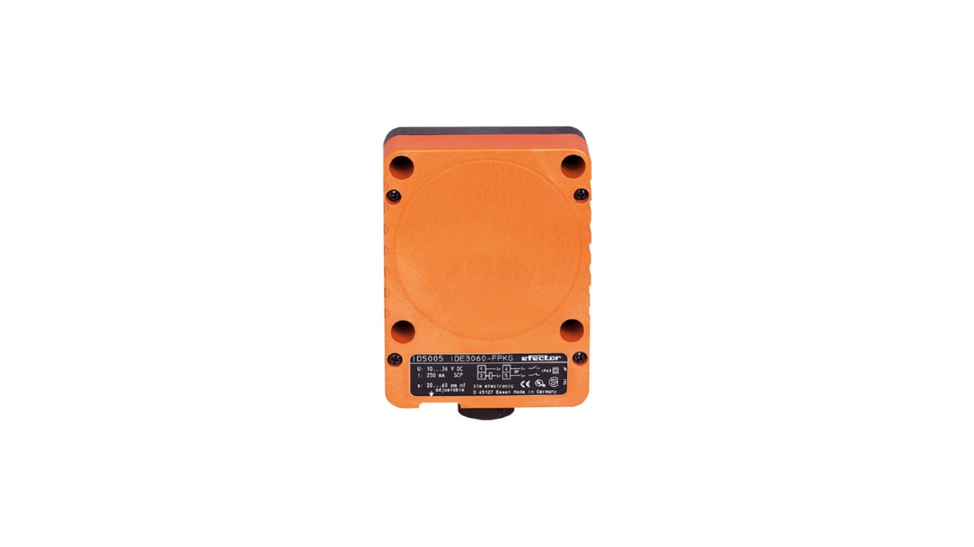 Rs-Online Sensore di prossimità induttivo rettangolare ifm electronic rilevamento 60 mm 20 → 250 V ca/cc