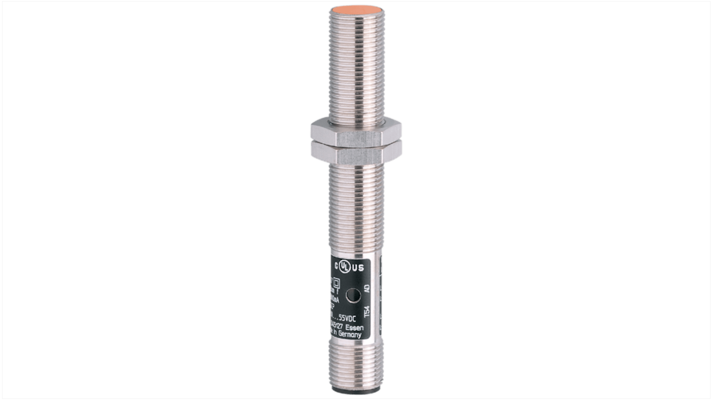 Rs-Online Sensore di prossimità induttivo Cilindro filettato ifm electronic M12 rilevamento 2 mm 10 → 36 V CC
