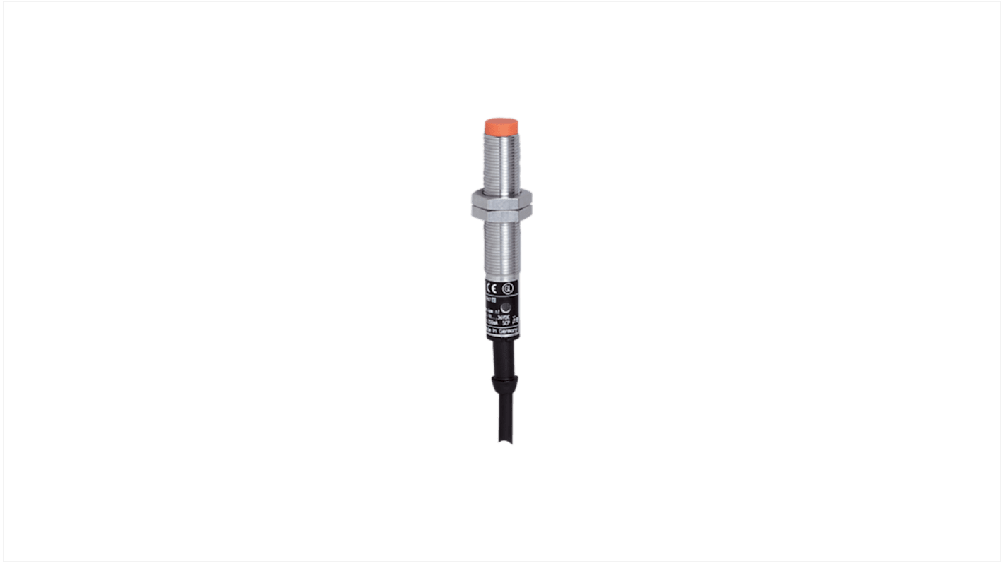 Rs-Online Sensore di prossimità induttivo Cilindro filettato ifm electronic M12 rilevamento 4 mm 10 → 36 V CC
