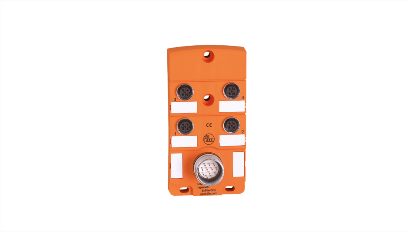 Scatola sensore ifm electronic, 4 porte, connettore M12