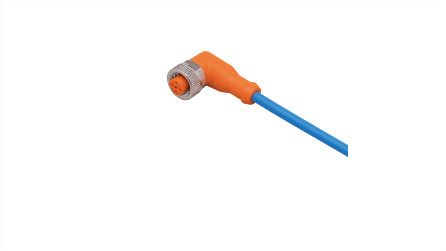 ifm electronic ENC Serien 5 leder M12 til Utermineret Aktuator/sensor kabel, 2m kabel