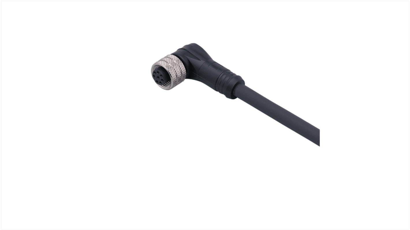 ifm electronic E800 Serien 8 leder M12 til Utermineret Aktuator/sensor kabel, 2m kabel
