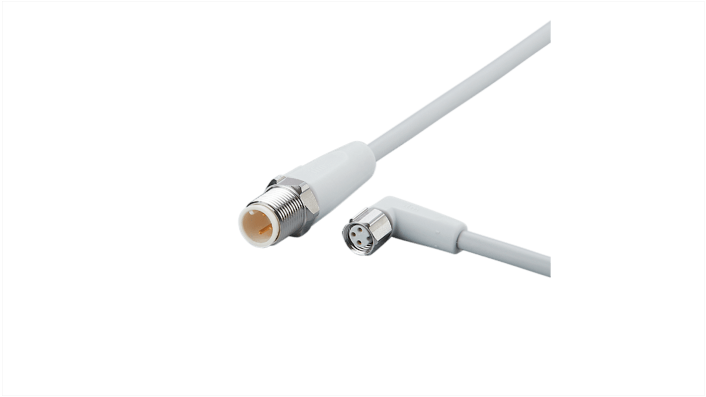 Kabel komunikacyjny ze złączem Złącze M12 liczba rdzeni 3 długość 2m Rodzaj A Męskie Złącze B M8