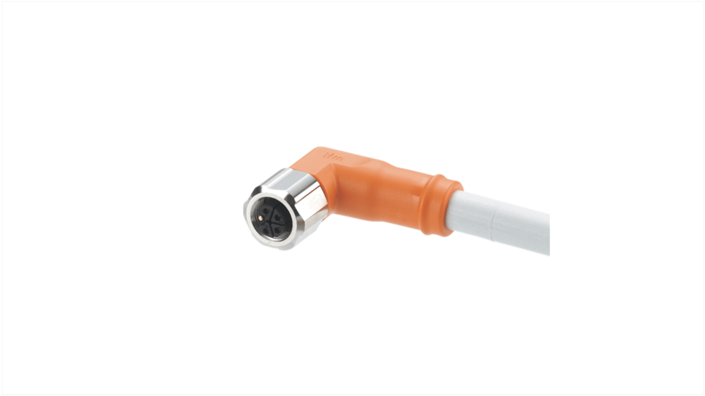 ifm electronic, Power, 20m 5 Core, Grey Polyurethane PUR Power Cable