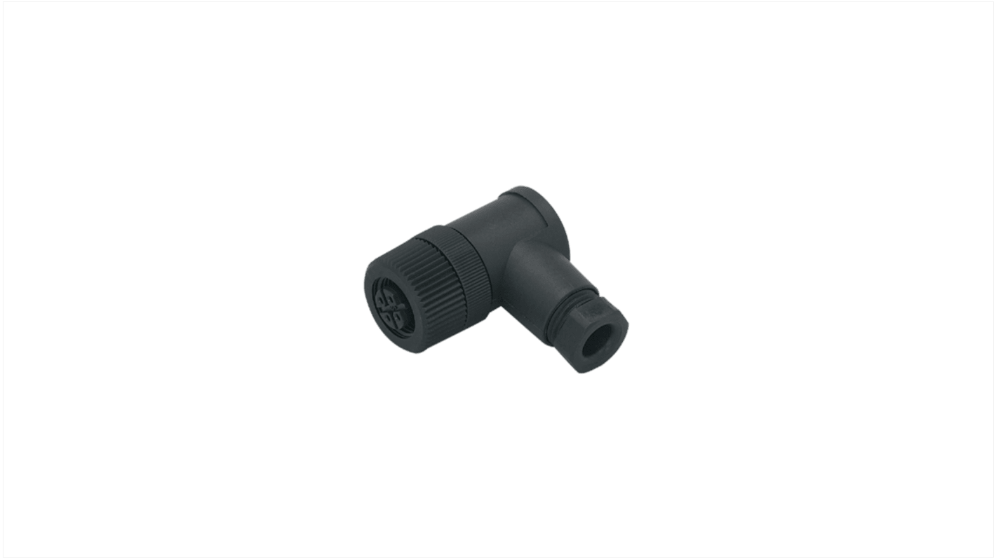 ifm electronic Angled 1 Pole M12 Socket Adapter