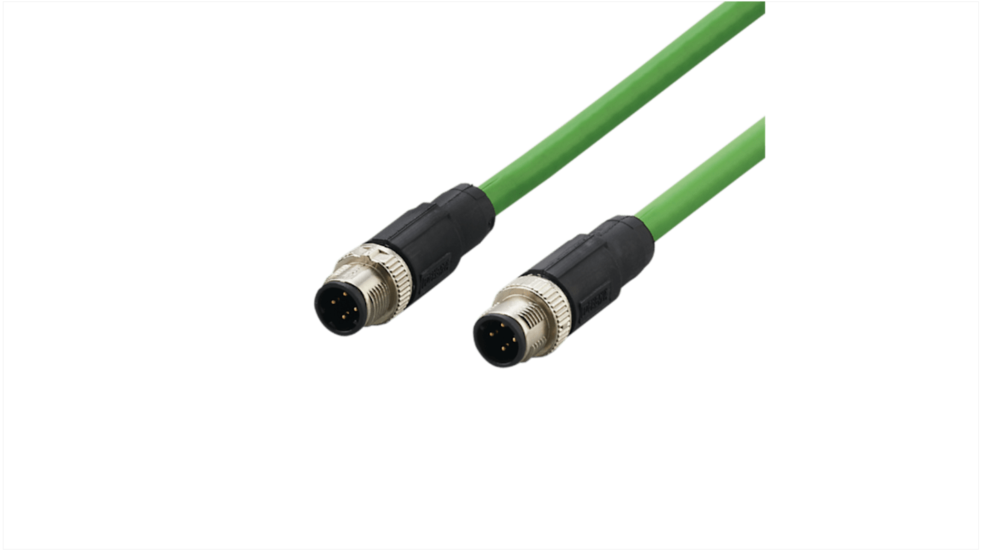 Kabel Ethernet długość 500mm Z zakończeniem ifm electronic PVC