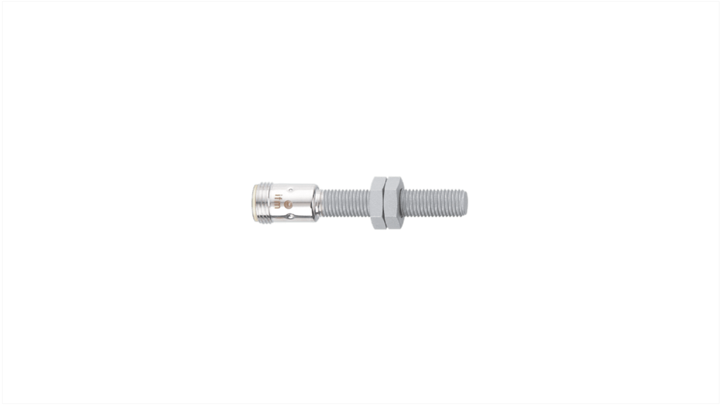 Rs-Online Sensore di prossimità induttivo Cilindro filettato ifm electronic M8 rilevamento 2 mm 10 → 30 V CC