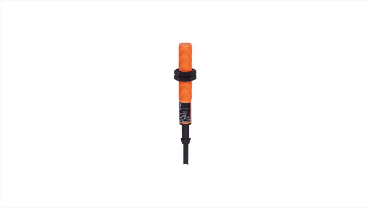 Rs-Online Sensore di prossimità induttivo Cilindro filettato ifm electronic M12 rilevamento 4 mm 20 → 250 V ca