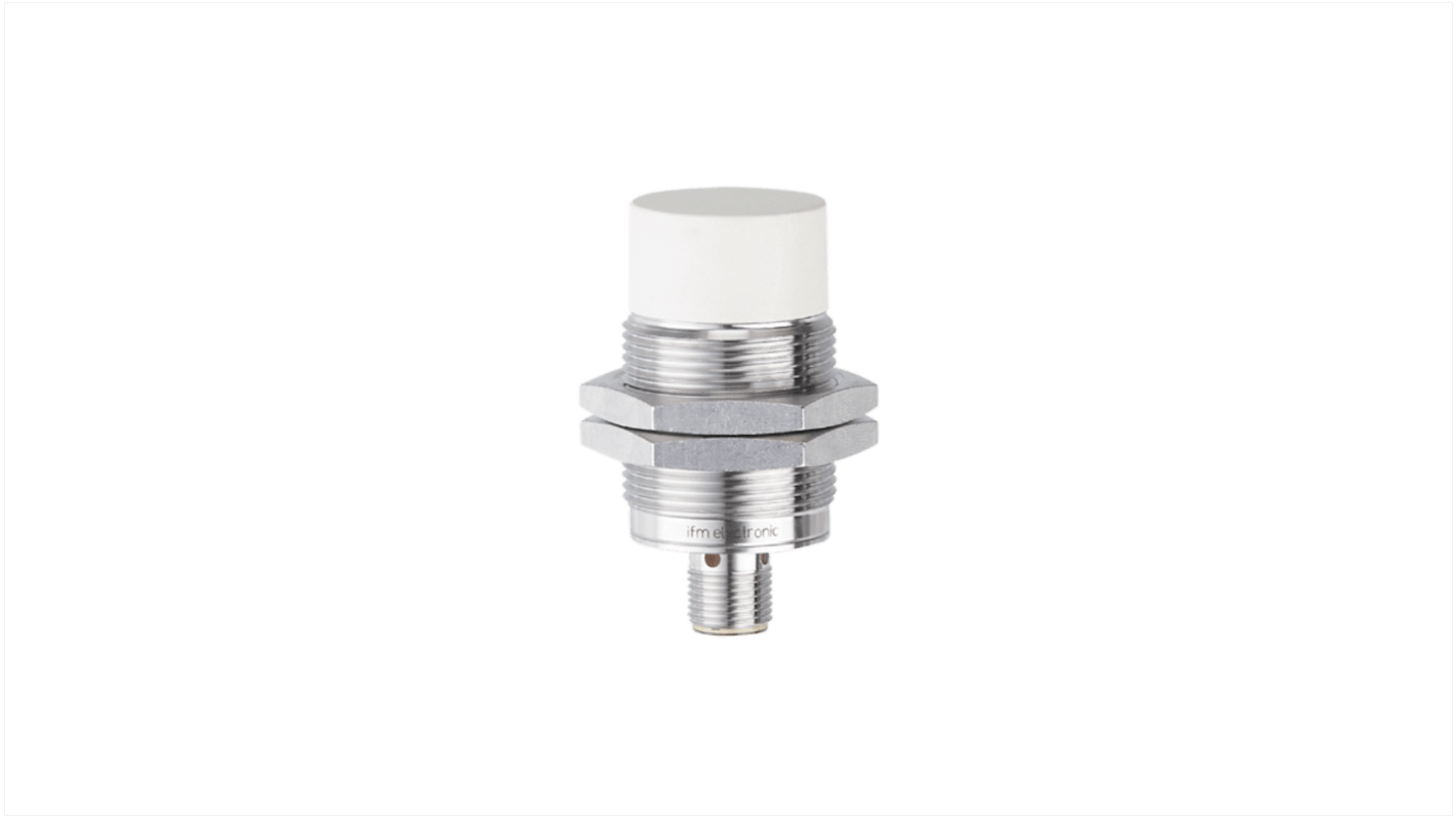 Rs-Online Sensore di prossimità induttivo Cilindro filettato ifm electronic M30 rilevamento 22 mm 10 → 36 V CC