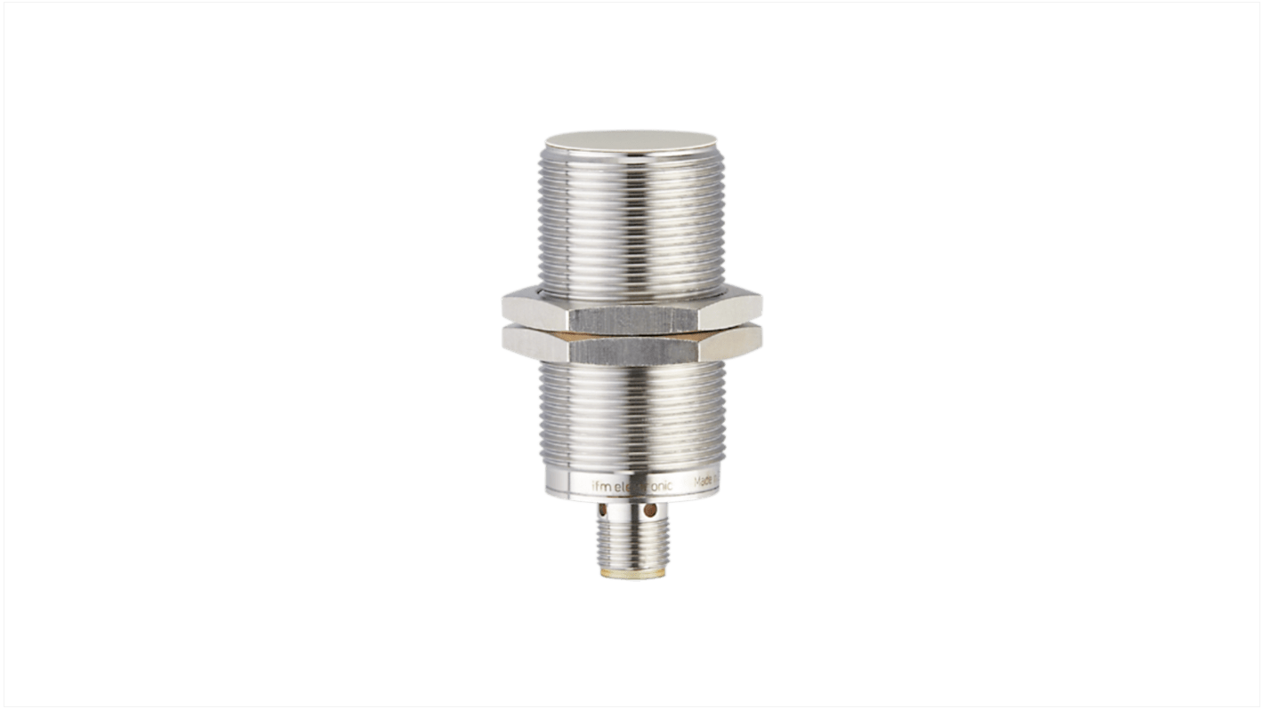 Rs-Online Sensore di prossimità induttivo Cilindro filettato ifm electronic M30 rilevamento 12 mm 10 → 36 V CC