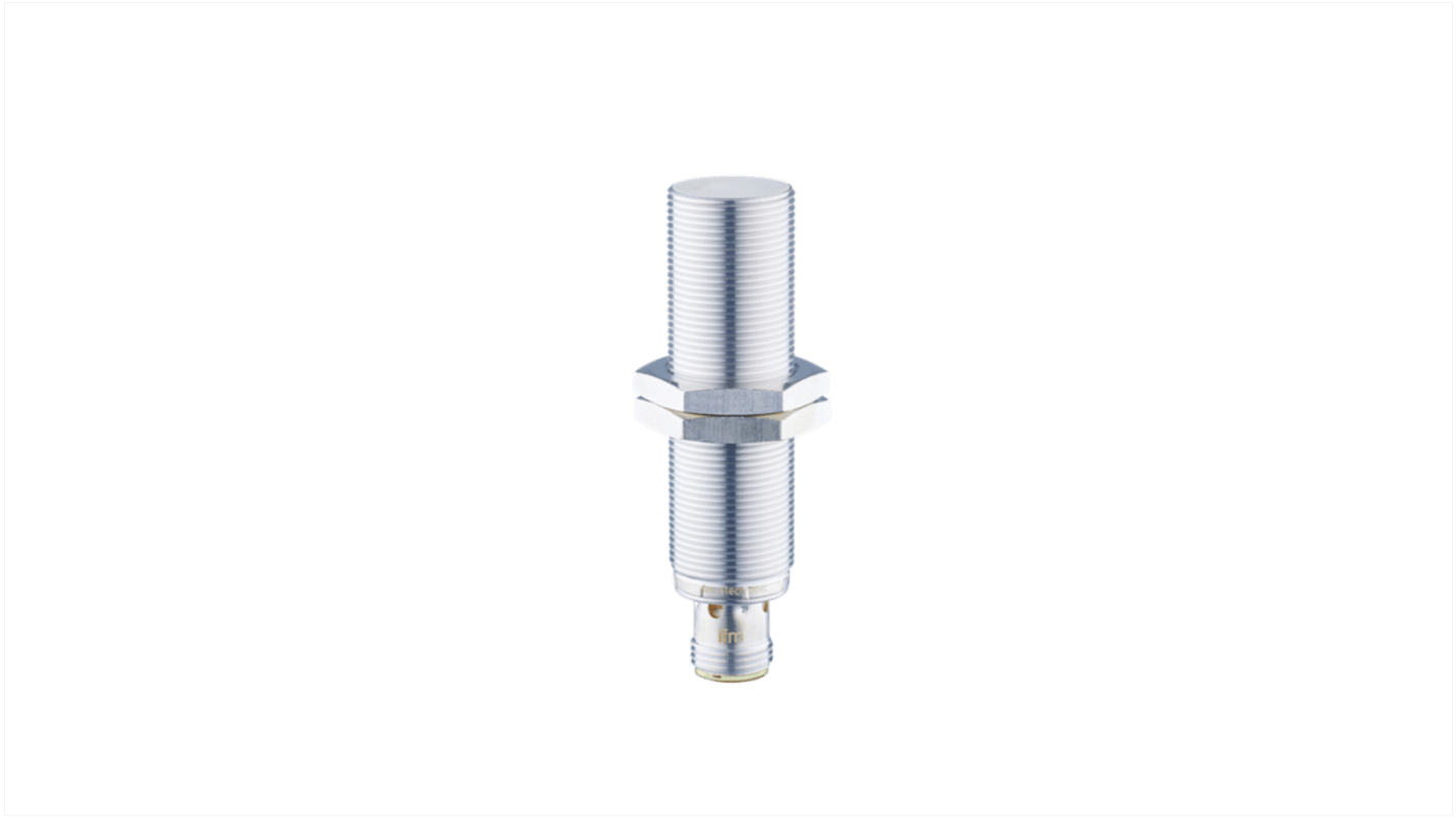 Rs-Online Sensore di prossimità induttivo Cilindro filettato ifm electronic M18 rilevamento 8 mm 10 → 30 V CC