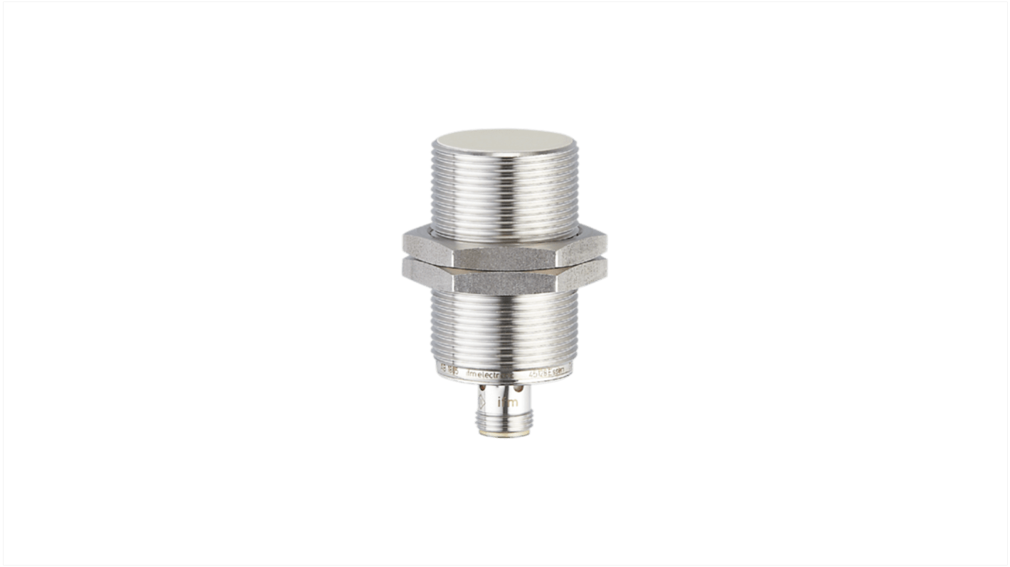Rs-Online Sensore di prossimità induttivo Cilindro filettato ifm electronic M30 rilevamento 15 mm 10 → 30 V CC