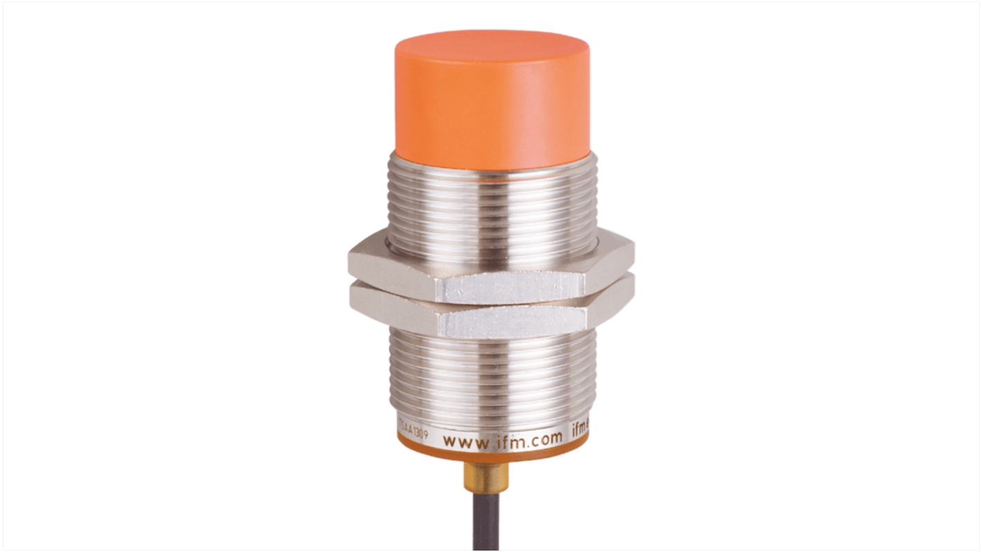Rs-Online Sensore di prossimità induttivo Cilindro filettato ifm electronic M30 rilevamento 22 mm 10 → 30 V CC