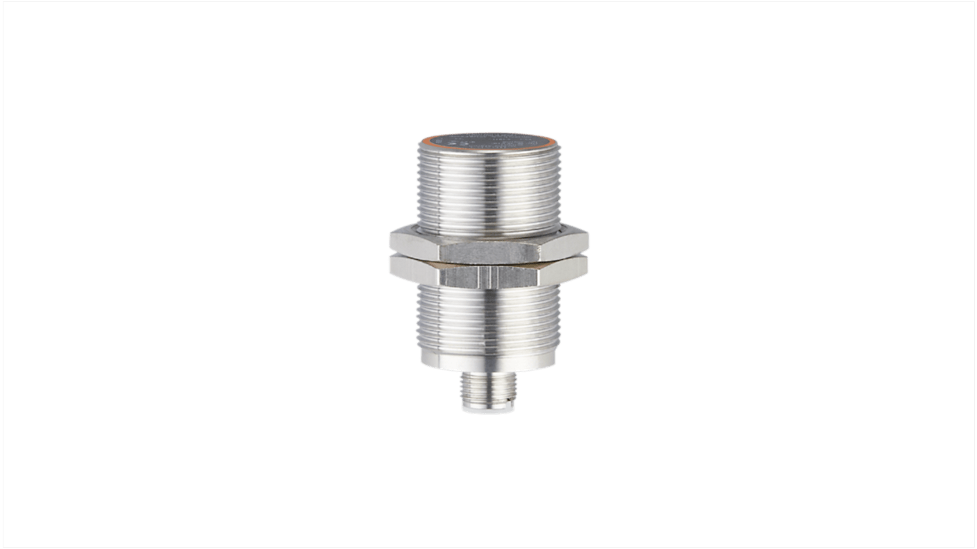 Rs-Online Sensore di prossimità induttivo Cilindro filettato ifm electronic M30 rilevamento 10 mm 18 → 36 V CC