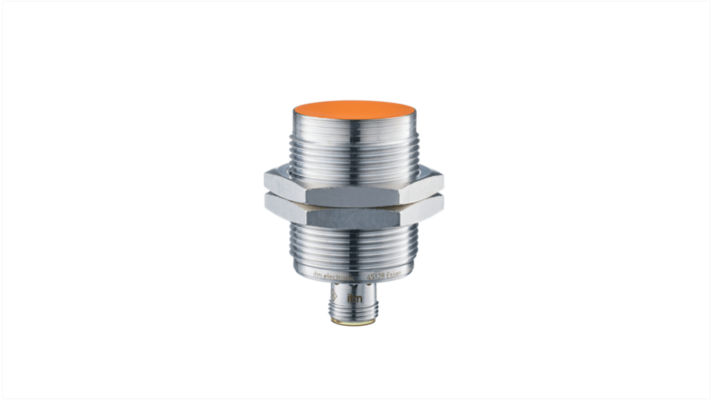 Rs-Online Sensore di prossimità induttivo Cilindro filettato ifm electronic M30 rilevamento 18 mm 10 → 30 V CC