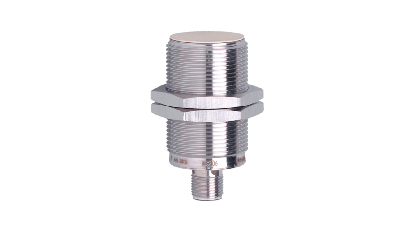 Rs-Online Sensore di prossimità induttivo Cilindro filettato ifm electronic M30 rilevamento 15 mm 10 → 36 V CC