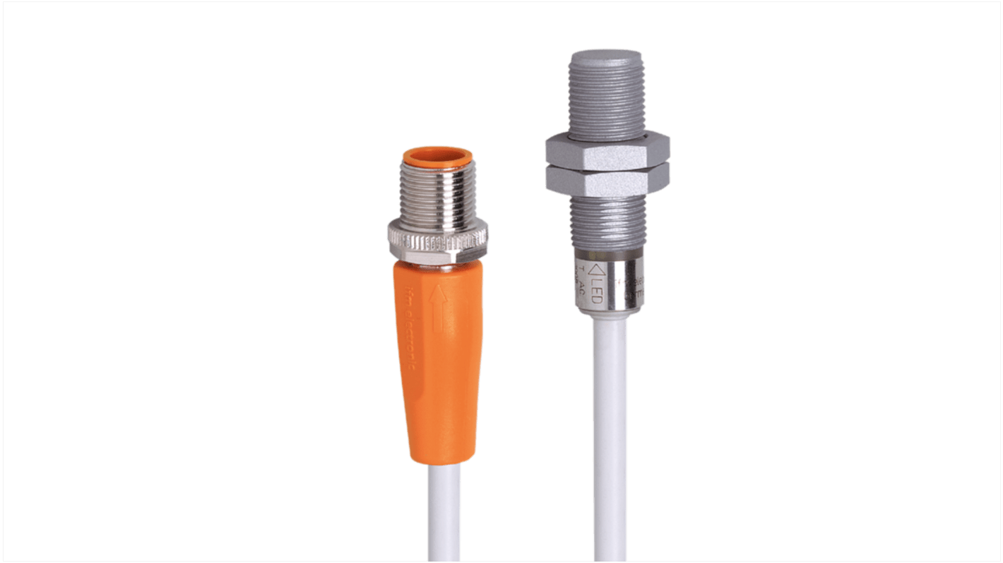 Rs-Online Sensore di prossimità induttivo rettangolare ifm electronic M12 rilevamento 4 mm 10 → 36 V CC