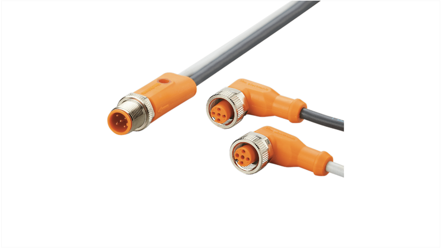 Kabel komunikacyjny ze złączem Złącze M12 liczba rdzeni 5 długość 250mm Rodzaj A Męskie Złącze B Złącze M12