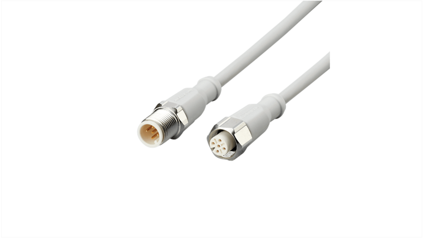 Kabel komunikacyjny ze złączem Złącze M12 liczba rdzeni 5 długość 1m Rodzaj A Męskie Złącze B Złącze M12
