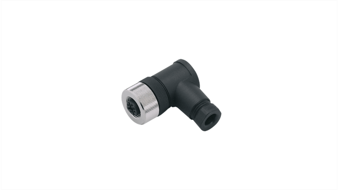 ifm electronic Angled 1 Pole M12 Socket Adapter