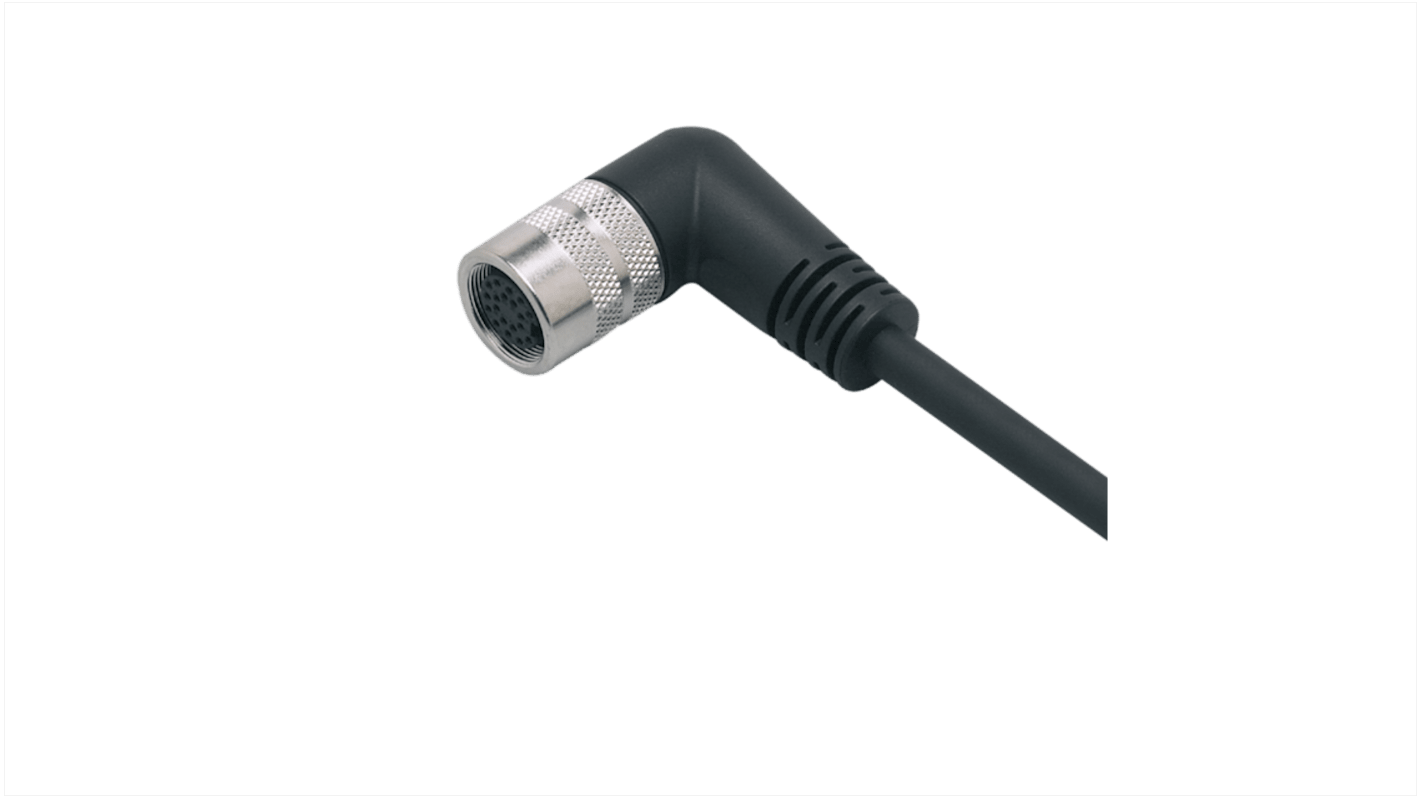 ifm electronic E116 Serien 14 leder M16 til Utermineret Aktuator/sensor kabel, 2m kabel