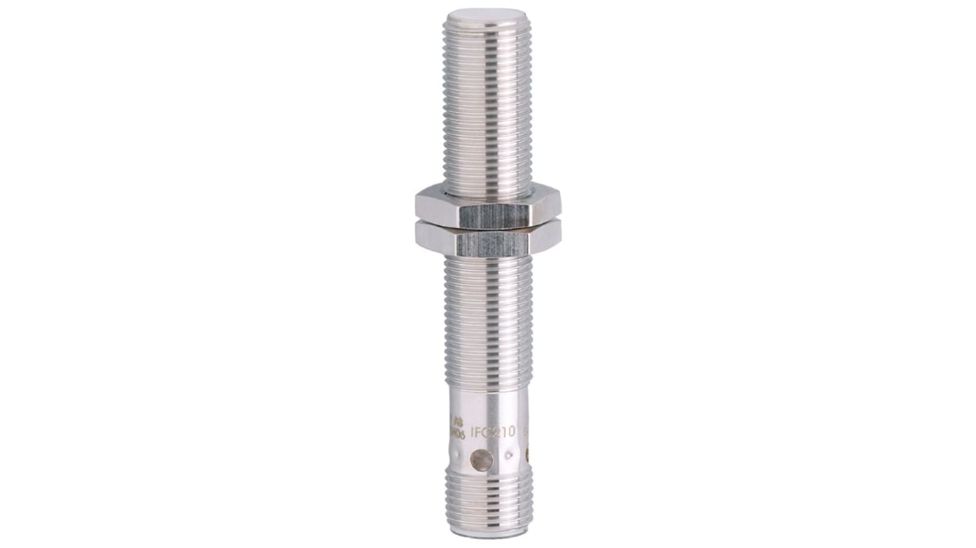 Rs-Online Sensore di prossimità induttivo Cilindro filettato ifm electronic M12 rilevamento 4 mm 10→30 V c.c