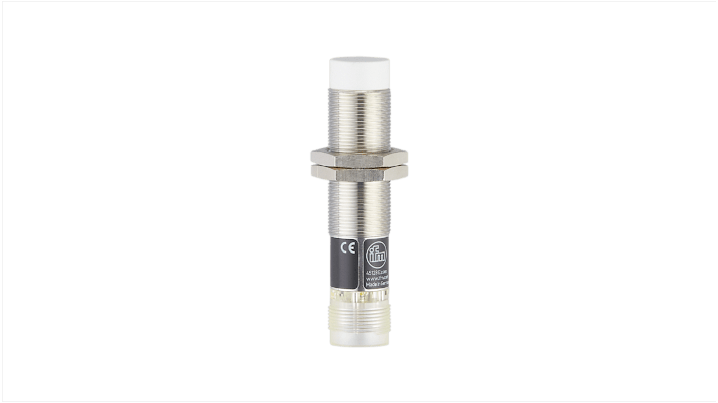 Rs-Online Sensore di prossimità induttivo Cilindro filettato ifm electronic M18 rilevamento 8 mm 20 → 250 V