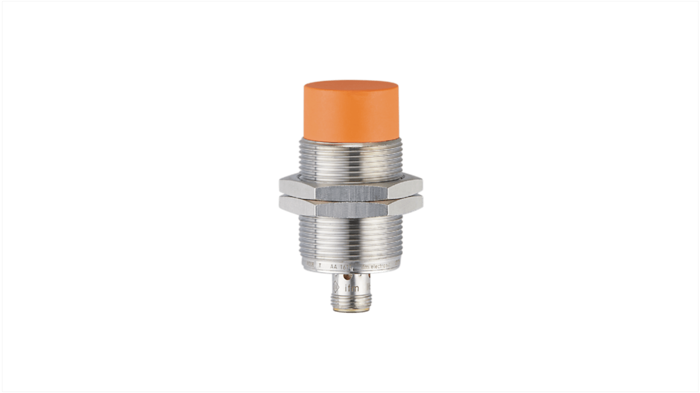 Rs-Online Sensore di prossimità induttivo Cilindro filettato ifm electronic M30 rilevamento 22 mm 10→30 V c.c
